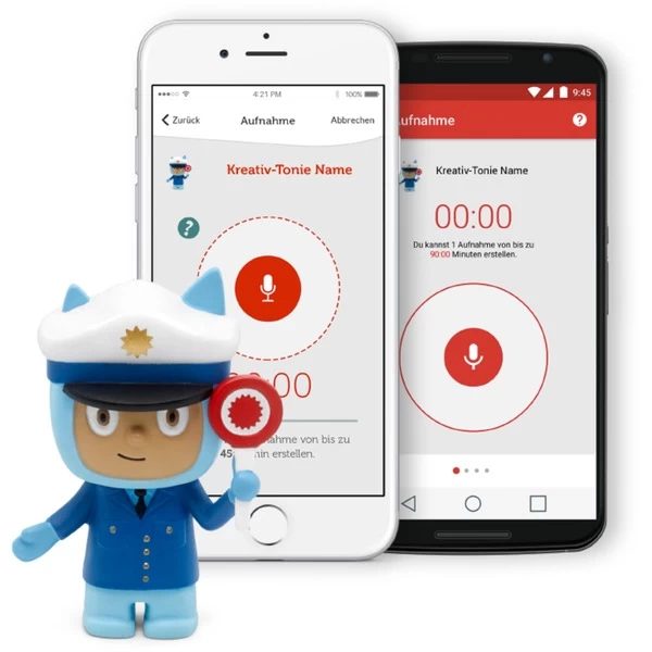 Tonies Kreativ-Tonie Polizist (Neuauflage 2022), Spielfigur 6 Tonies Kreativ-Tonie Polizist (Neuauflage 2022), Spielfigur – Bild 4