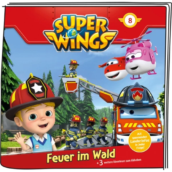 Tonies Super Wings - Feuer Im Wald & 3 Weitere Abenteuer, Spielfigur 5 Tonies Super Wings - Feuer Im Wald & 3 Weitere Abenteuer, Spielfigur – Bild 3