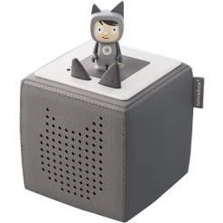 Tonies Toniebox Starterset Anthrazit (Kreativ-Tonie), Lautsprecher